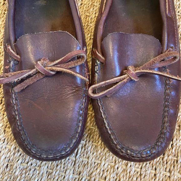 Vintage Leather Mocassins - Dark Brown - Picture 3 of 9